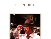 Tablet Screenshot of leonrich.com